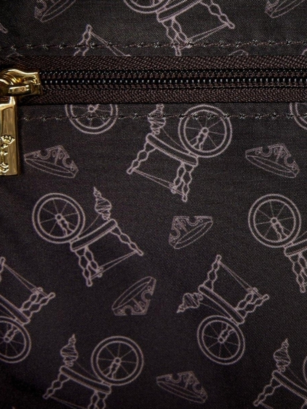 Loungefly Disney Aurora Maleficent Spinning Wheel Mini Backpack NWT - Picture 6 of 6